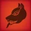 Logotipo de Casa D'Lobo: cabeza de lobo estilizada sobre fondo rojo